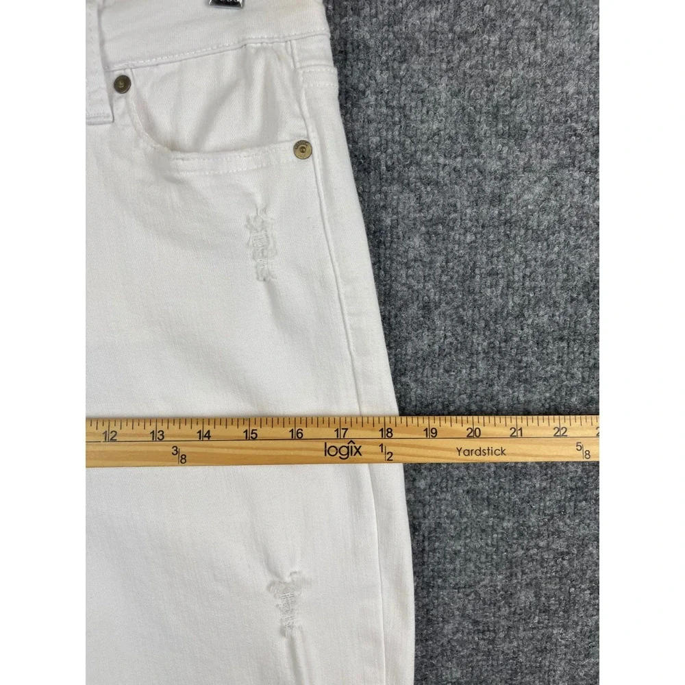 Pistola Skinny Jeans Women 29 White‎ Excellent Distressed Denim Pants
